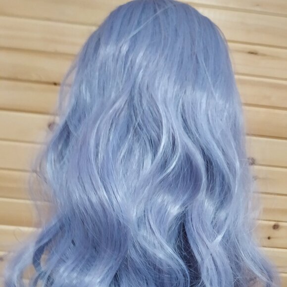 Light Purple Synthetic Lace Front Costume Wig, 24" - Picture 6 of 11